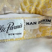 MOLLIE PARNIS for Nan Duskin vintage evening dress and jacket set