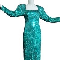 OLEG CASSINI 1980s vintage prom dress, evening gown