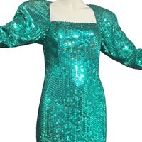 OLEG CASSINI 1980s vintage prom dress, evening gown